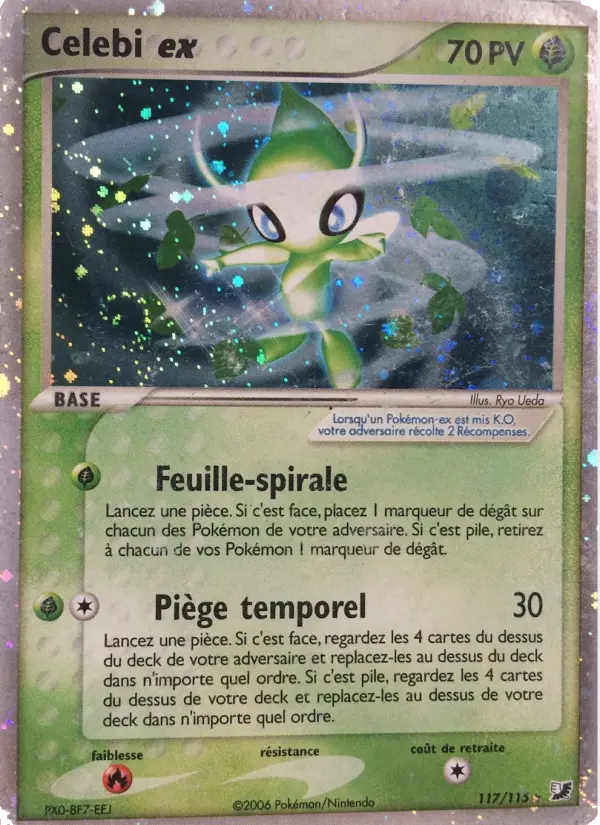 Celebi ex — carte 117 de l’extension EX Forces Cachées
