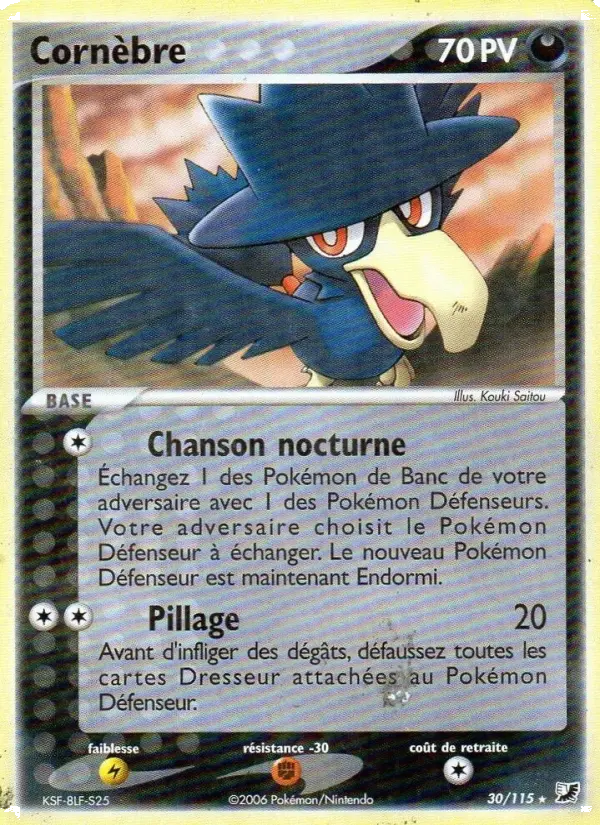 Cornèbre — carte 30 de l’extension EX Forces Cachées