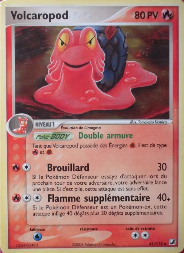 Volcaropod — carte 41 de l’extension EX Forces Cachées