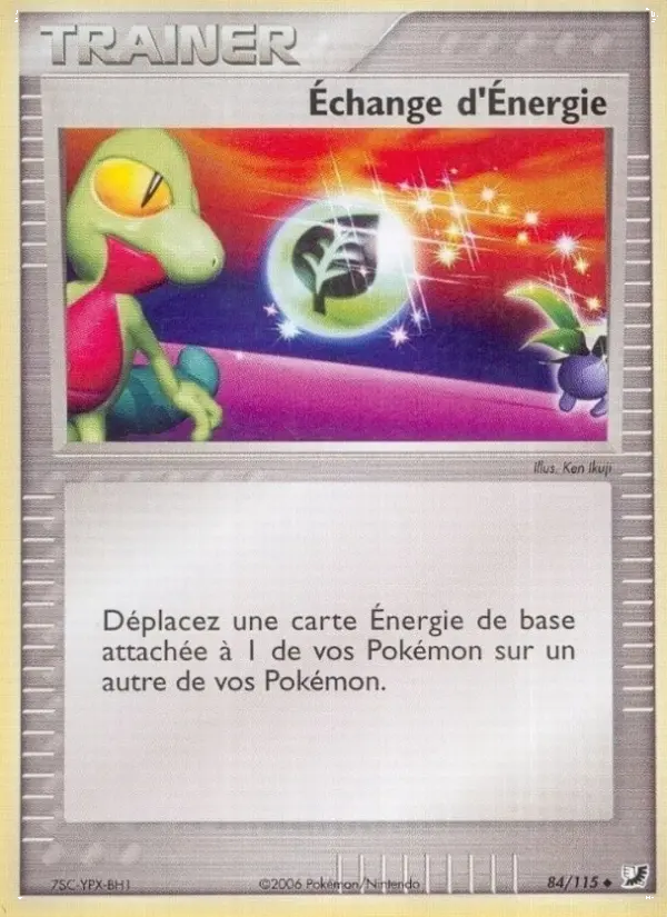 Échange d'Énergie — carte 84 de l’extension EX Forces Cachées