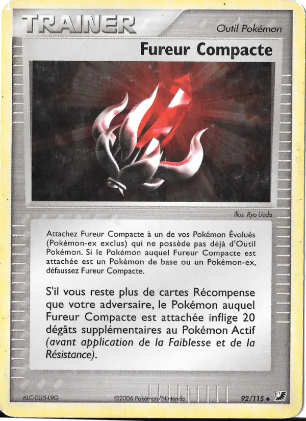Fureur Compacte — carte 92 de l’extension EX Forces Cachées