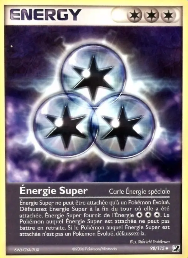 Énergie Super — carte 98 de l’extension EX Forces Cachées