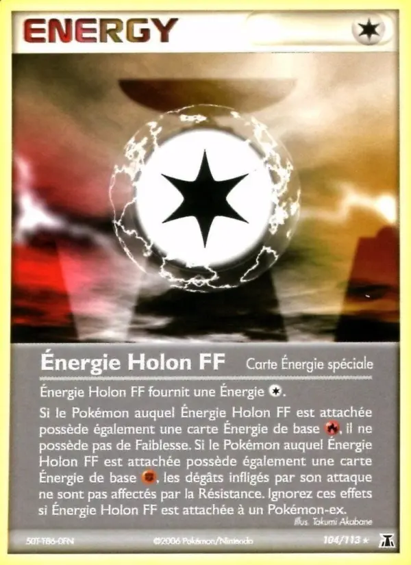 Énergie Holon FF — carte 104 de l’extension EX Espèces Delta