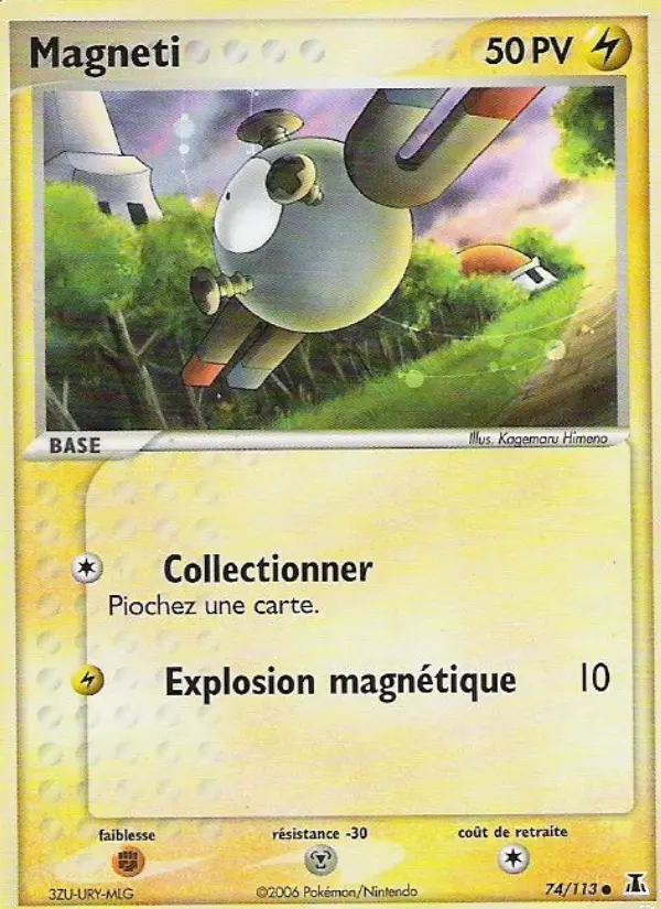 Magneti — carte 74 de l’extension EX Espèces Delta