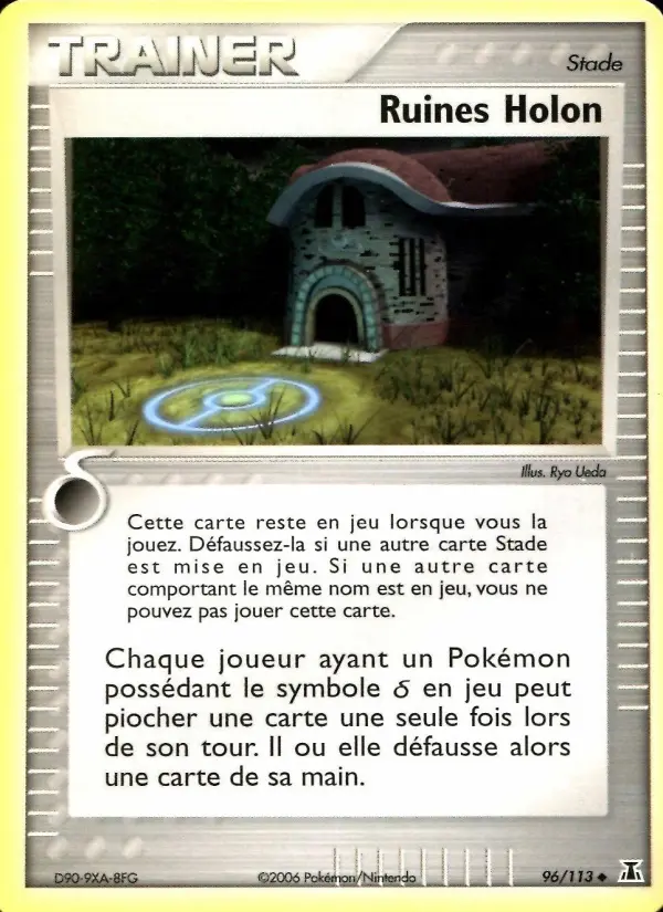 Ruines Holon — carte 96 de l’extension EX Espèces Delta