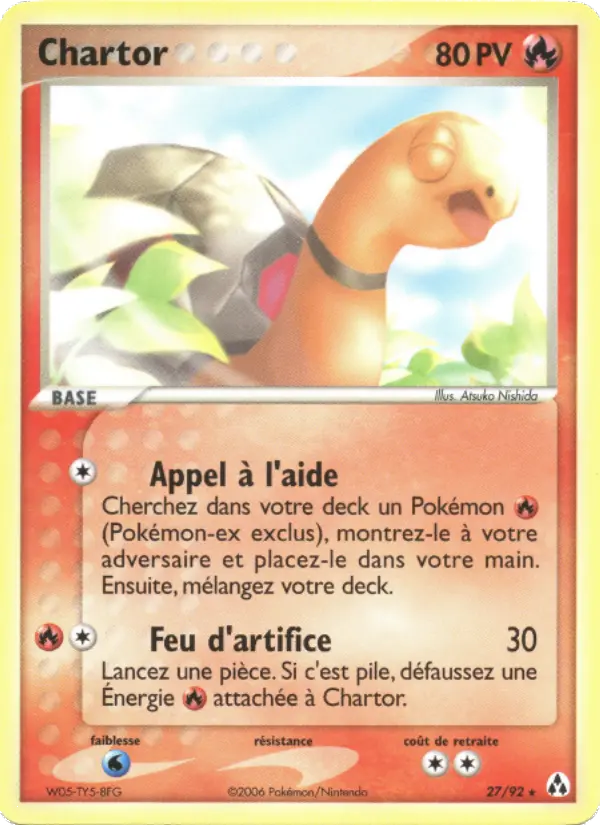 Chartor — carte 27 de l’extension EX Créateurs de légendes