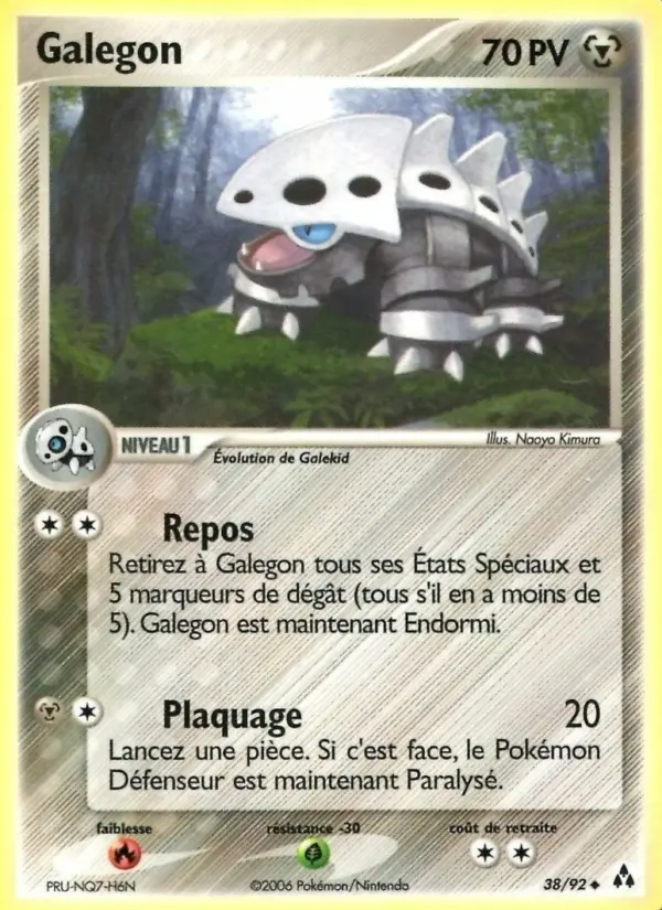 Galegon — carte 38 de l’extension EX Créateurs de légendes
