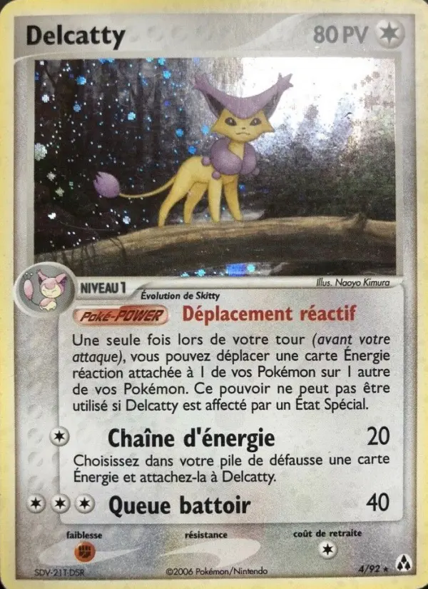 Delcatty — carte 4 de l’extension EX Créateurs de légendes