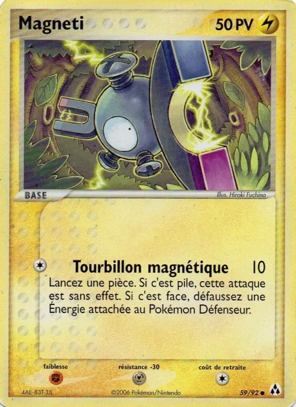 Magneti — carte 59 de l’extension EX Créateurs de légendes