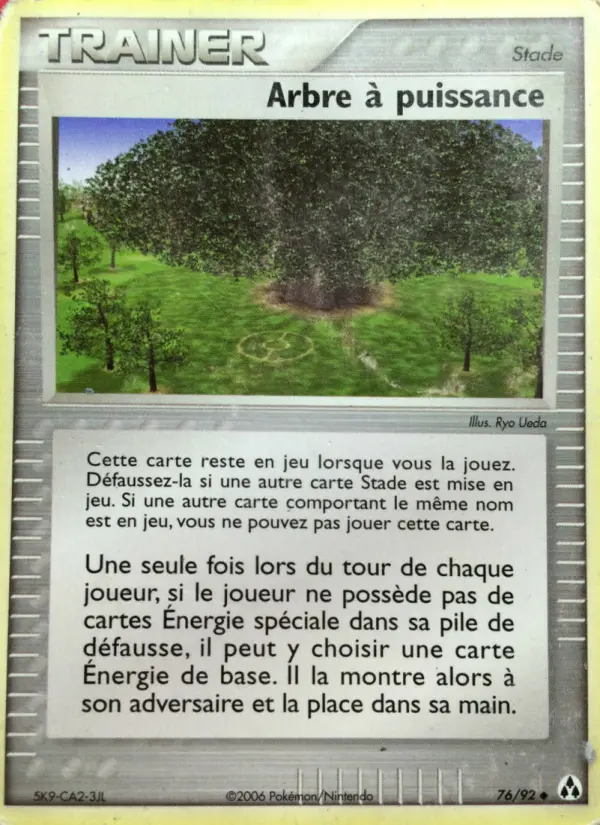 Arbre à puissance — carte 76 de l’extension EX Créateurs de légendes