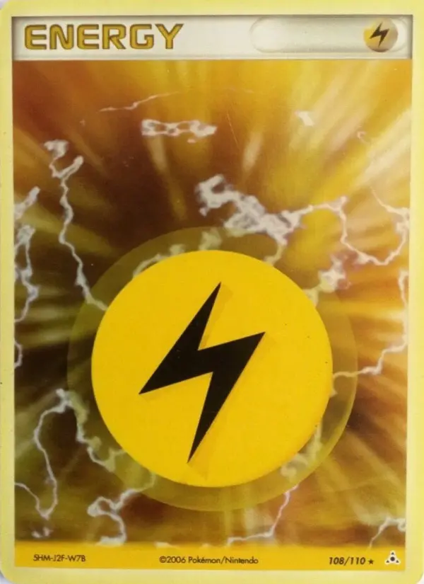 Énergie Électrique — carte 108 de l’extension EX Fantômes Holon