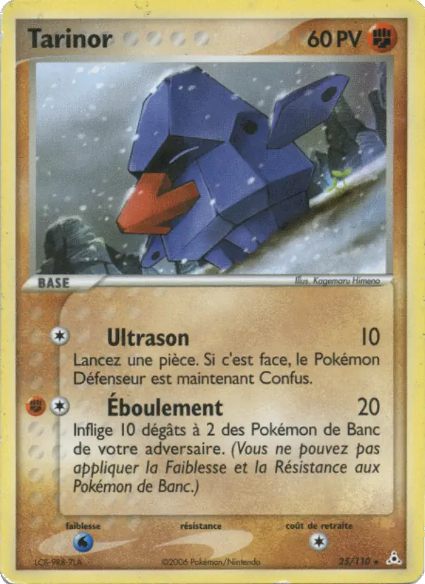 Tarinor — carte 25 de l’extension EX Fantômes Holon