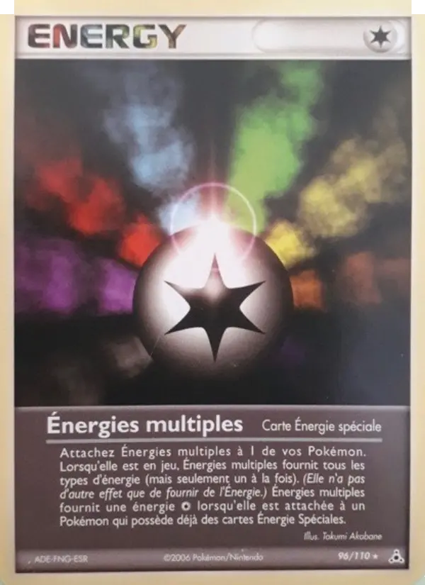 Énergies multiples — carte 96 de l’extension EX Fantômes Holon