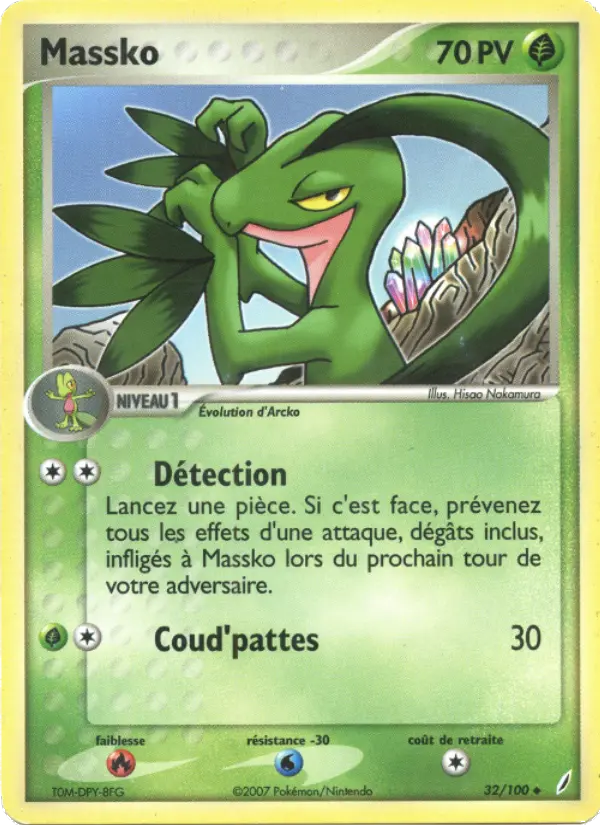 Massko — carte 32 de l’extension EX Gardiens de Cristal