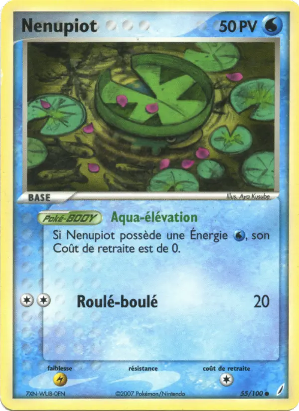 Nenupiot — carte 55 de l’extension EX Gardiens de Cristal