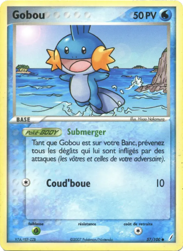 Gobou — carte 57 de l’extension EX Gardiens de Cristal