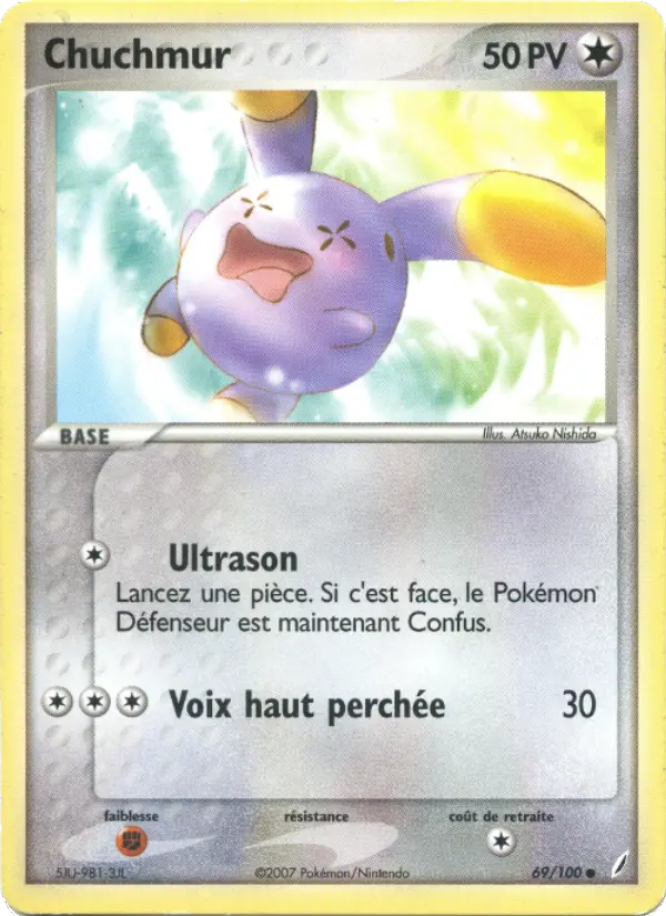 Chuchmur — carte 69 de l’extension EX Gardiens de Cristal