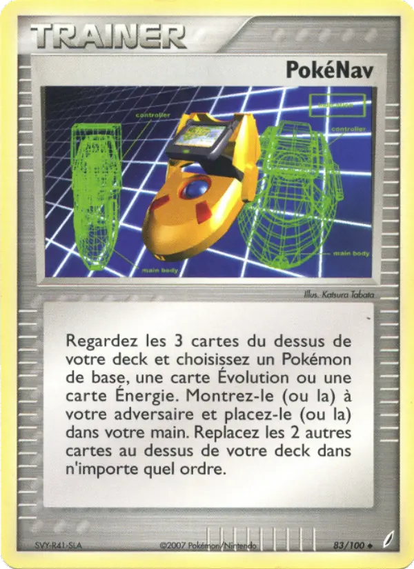 PokéNav — carte 83 de l’extension EX Gardiens de Cristal