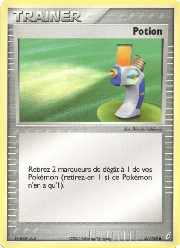 Potion — carte 87 de l’extension EX Gardiens de Cristal