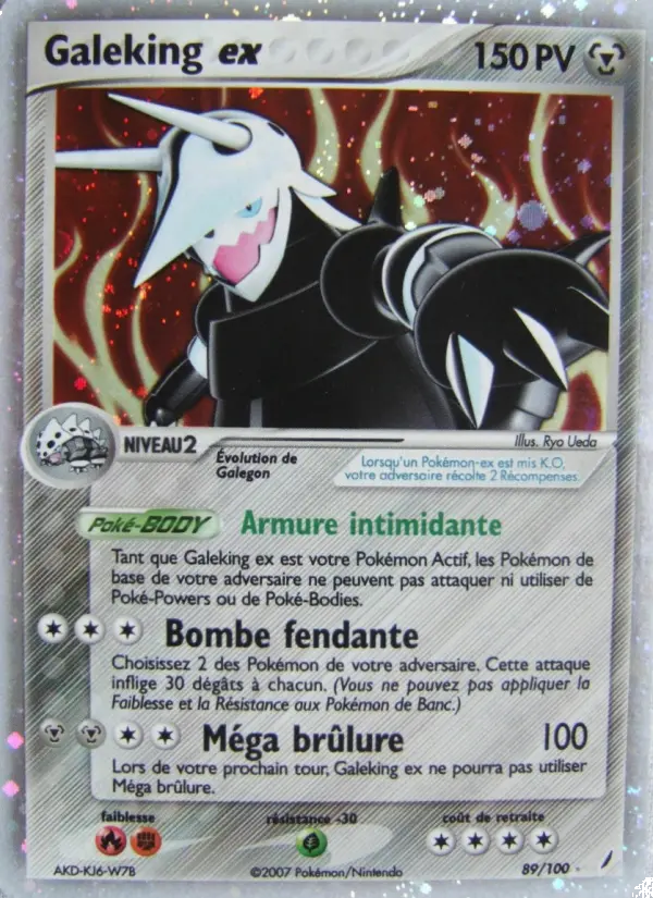 Galeking ex — carte 89 de l’extension EX Gardiens de Cristal