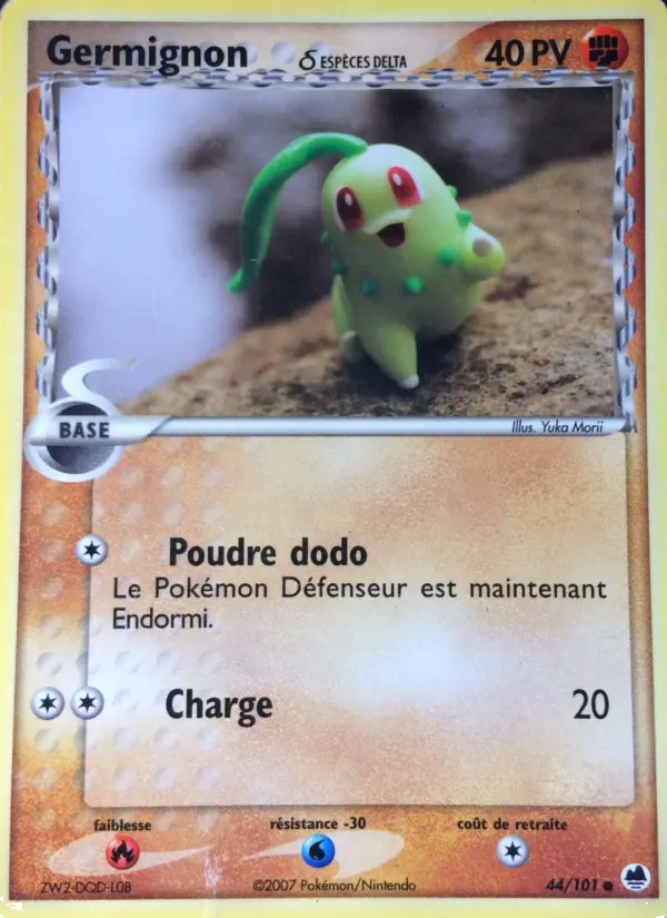 Germignon δ — carte 44 de l’extension EX Île des Dragons