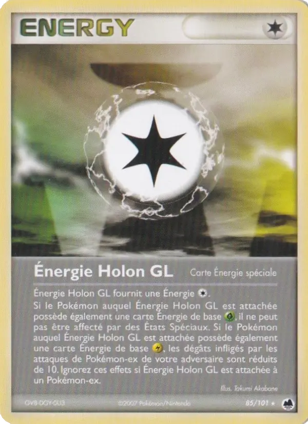 Énergie Holon GL — carte 85 de l’extension EX Île des Dragons
