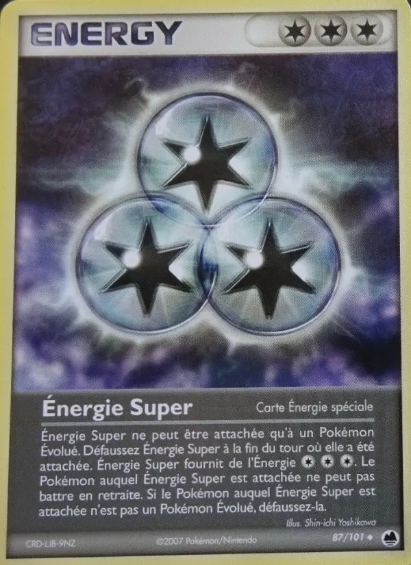 Énergie Super — carte 87 de l’extension EX Île des Dragons