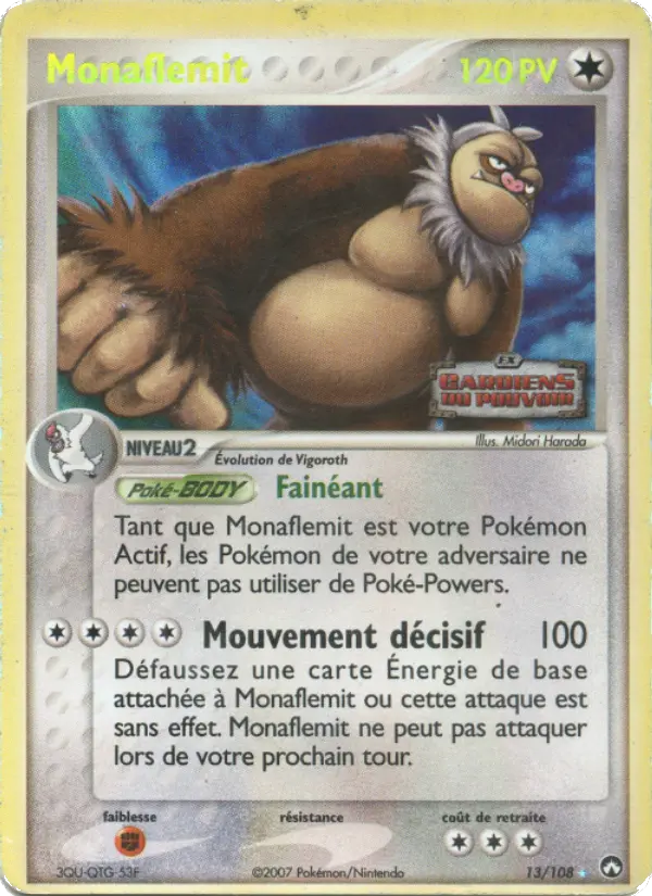 Monaflemit — carte 13 de l’extension EX Gardiens du Pouvoir