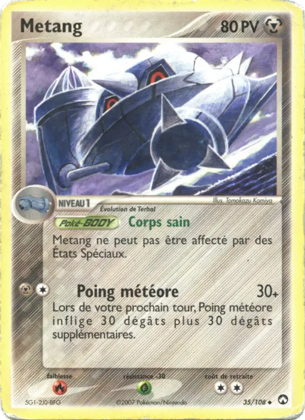 Metang — carte 35 de l’extension EX Gardiens du Pouvoir