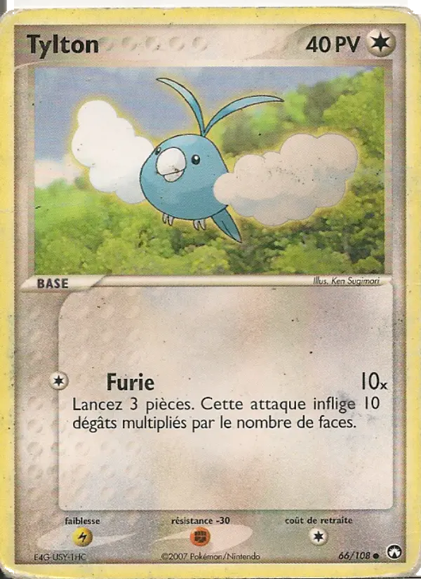 Tylton — carte 66 de l’extension EX Gardiens du Pouvoir