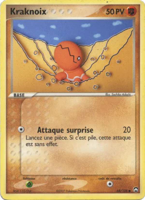 Kraknoix — carte 68 de l’extension EX Gardiens du Pouvoir