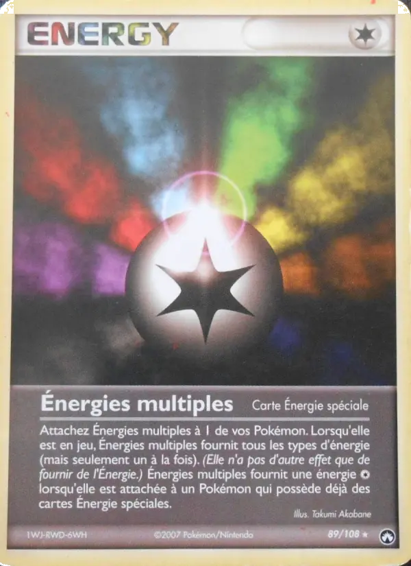 Énergies multiples — carte 89 de l’extension EX Gardiens du Pouvoir