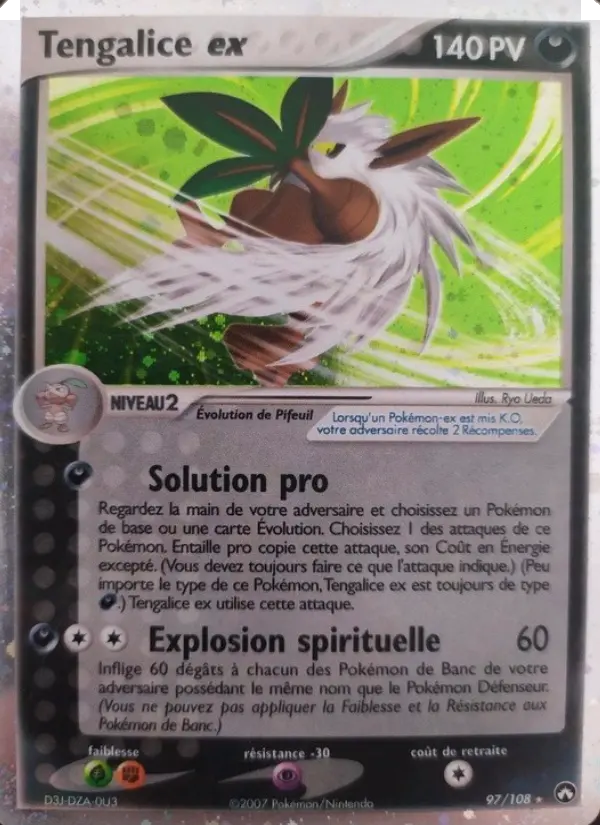 Tengalice ex — carte 97 de l’extension EX Gardiens du Pouvoir