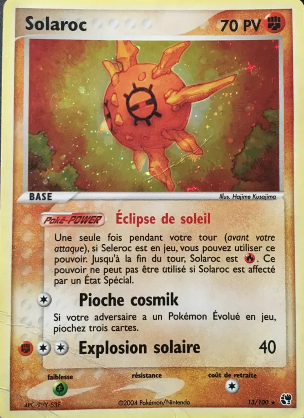Solaroc — carte 13 de l’extension EX Tempête de sable