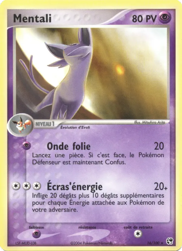 Mentali — carte 16 de l’extension EX Tempête de sable