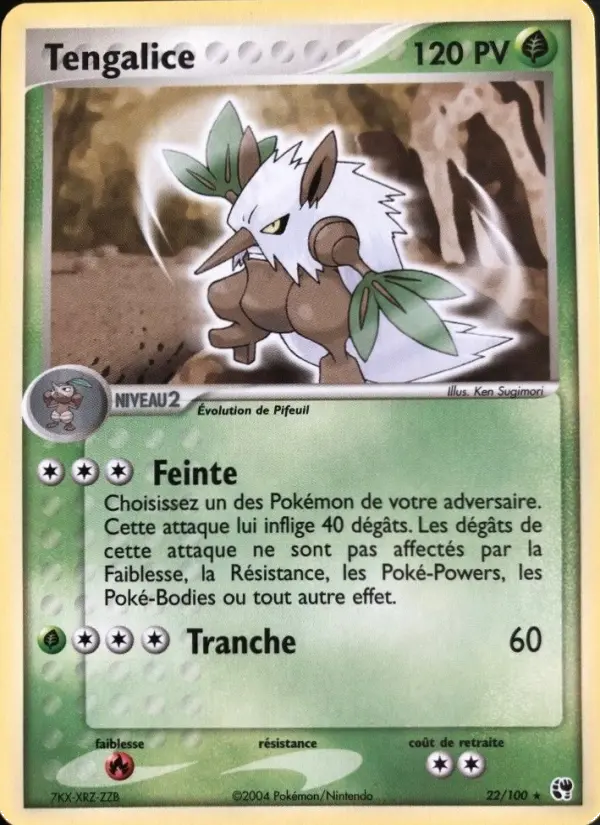 Tengalice — carte 22 de l’extension EX Tempête de sable
