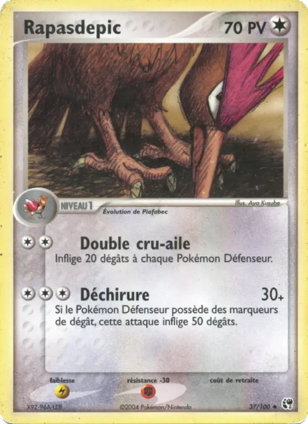 Rapasdepic — carte 37 de l’extension EX Tempête de sable