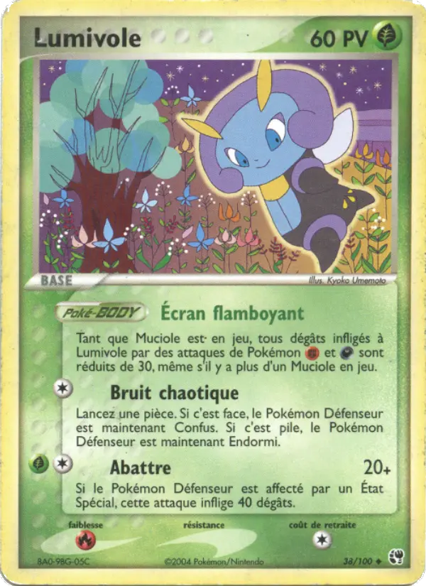 Lumivole — carte 38 de l’extension EX Tempête de sable