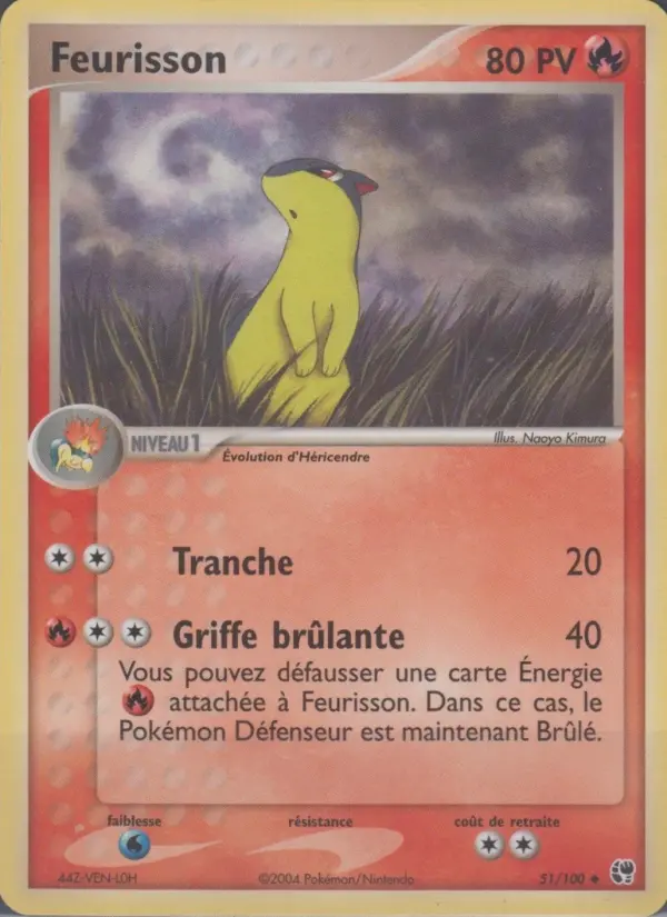 Feurisson — carte 51 de l’extension EX Tempête de sable