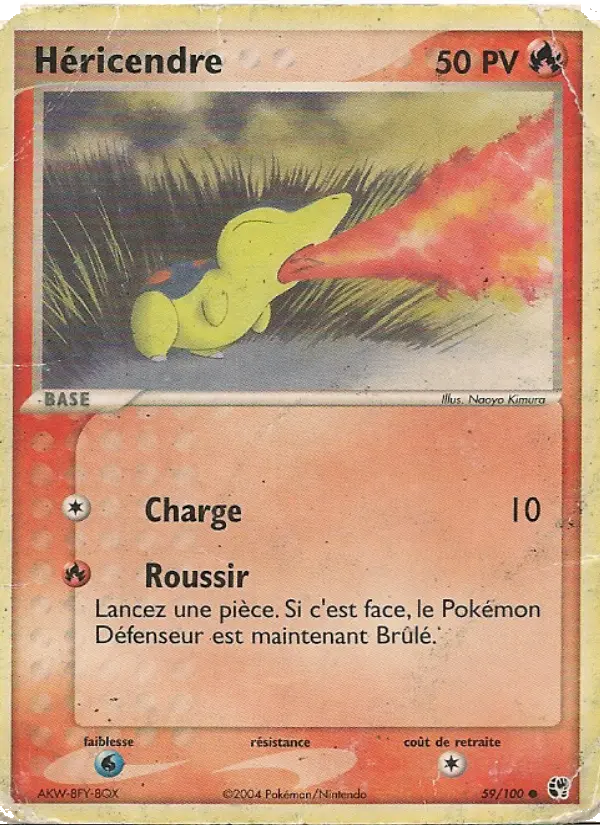 Héricendre — carte 59 de l’extension EX Tempête de sable