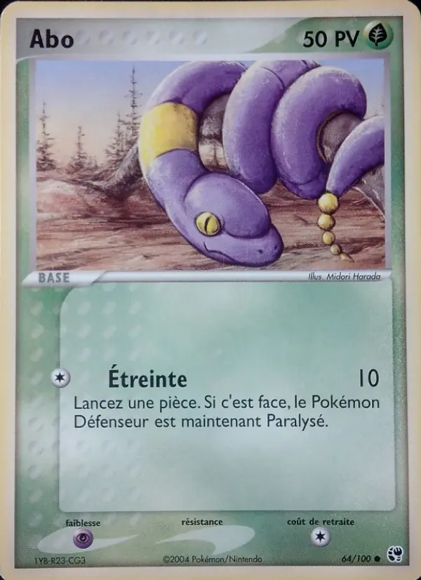 Abo — carte 64 de l’extension EX Tempête de sable