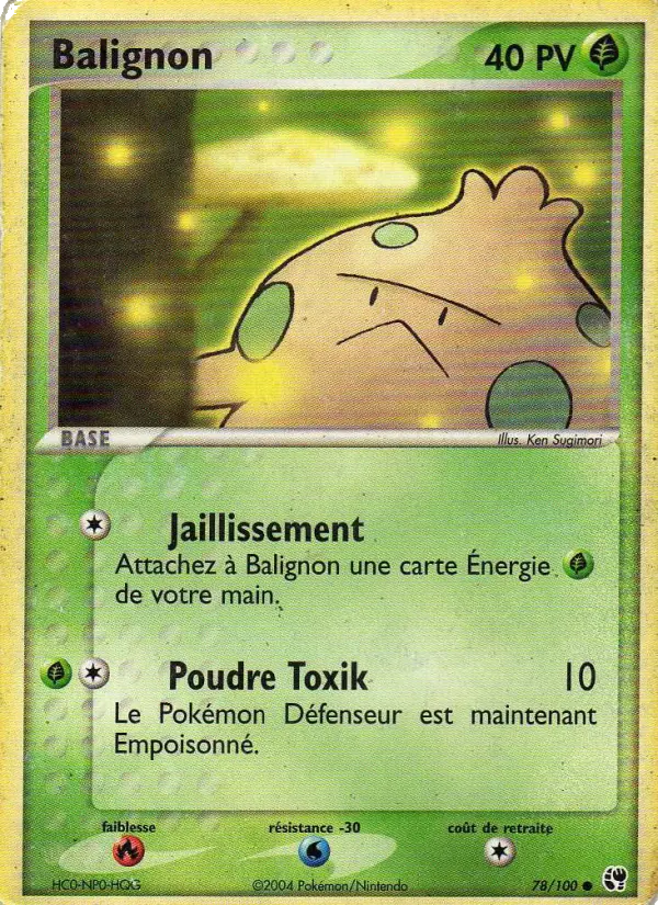 Balignon — carte 78 de l’extension EX Tempête de sable