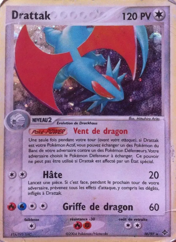Drattak — carte 10 de l’extension EX Dragon