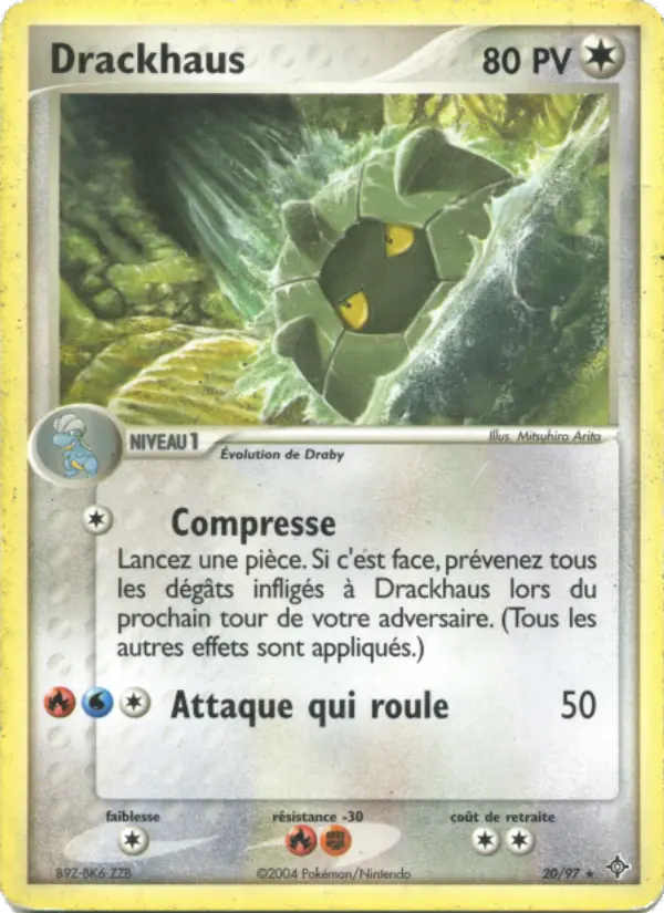 Drackhaus — carte 20 de l’extension EX Dragon