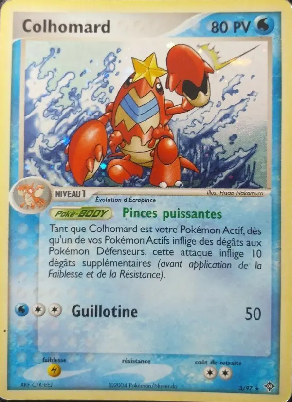 Colhomard — carte 3 de l’extension EX Dragon