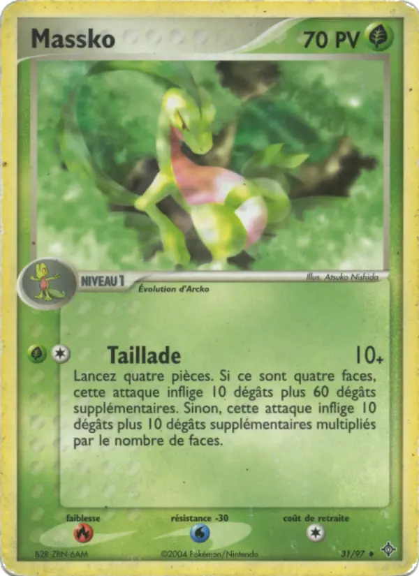 Massko — carte 31 de l’extension EX Dragon