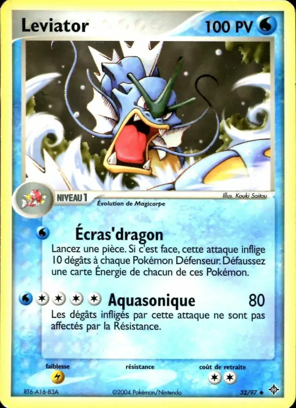 Leviator — carte 32 de l’extension EX Dragon