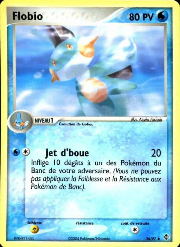 Flobio — carte 36 de l’extension EX Dragon