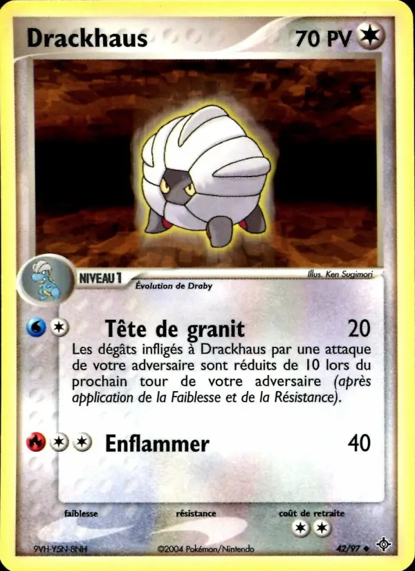 Drackhaus — carte 42 de l’extension EX Dragon