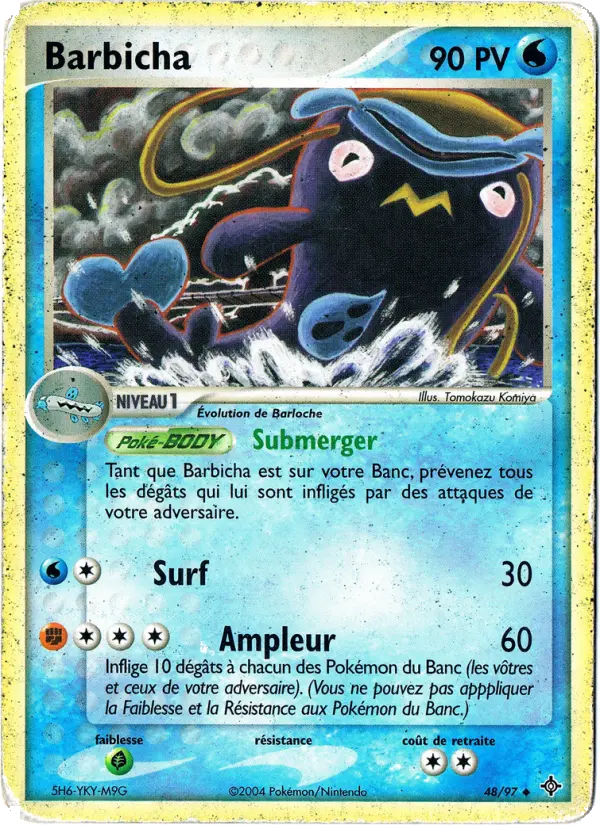Barbicha — carte 48 de l’extension EX Dragon